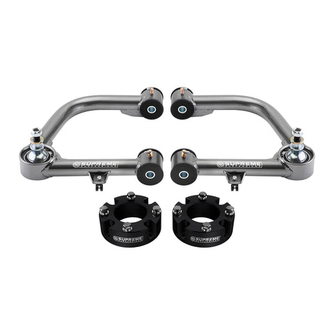 2007-2021 Toyota Tundra 2WD 4WD أذرع التحكم العلوية أحادية الكرة + مجموعة الرفع الأمامي المجانية - التحكم في الأذرع - أنظمة التعليق العليا® - نظام التعليق العلوي