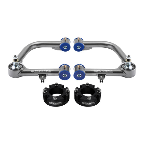 2007-2021 Toyota Tundra 2WD 4WD أذرع التحكم العلوية أحادية الكرة + مجموعة الرفع الأمامي المجانية - التحكم في الأذرع - أنظمة التعليق العليا® - نظام التعليق العلوي