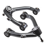 2007-2018 GMC Sierra 1500 2WD 4WD Uni-Ball Upper Control Arms and Camber/Caster Adjusting & Lock-Out Kit + FREE FRONT LIFT KIT