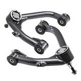 2007-2018 GMC Sierra 1500 2WD 4WD Uni-Ball Upper Control Arms and Camber/Caster Justering & Lock-Out Kit + GRATIS FRONTA LIFT KIT