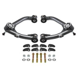 2007-2016 Cadillac Escalade 2WD 4WD Uni-Ball Upper Control Arms and Camber/Caster Adjusting & Lock-Out Kit + FREE FRONT LIFT KIT