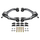 2007-2016 Cadillac Escalade 2WD 4WD Uni-Ball Upper Control Arms and Camber/Caster Adjusting & Lock-Out Kit + FREE FRONT LIFT KIT