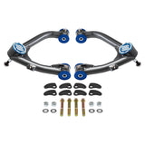 2007-2016 Cadillac Escalade 2WD 4WD Uni-Ball Upper Control Arms and Camber/Caster Adjusting & Lock-Out Kit + FREE FRONT LIFT KIT