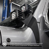 2018-2022 Jeep wrangler jl suportes de montagem de luz de pilar duplo duplo