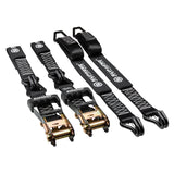 Kit de correas de carga con trinquete de alta resistencia Supreme Suspensions® (4 piezas) con cable extendido de 20' (2 piezas)