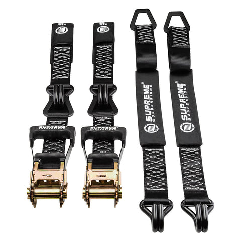 Supreme Suspensions® Heavy-Duty Ratchet Load Strap Kit with 20' Extended Lead-Recovery-Supreme Suspensions®-Supreme Suspensions®