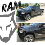 Ram 1500 2WD (2019–2021) — 3 in. Front / 2 in. Rear Lift Spacer Kit