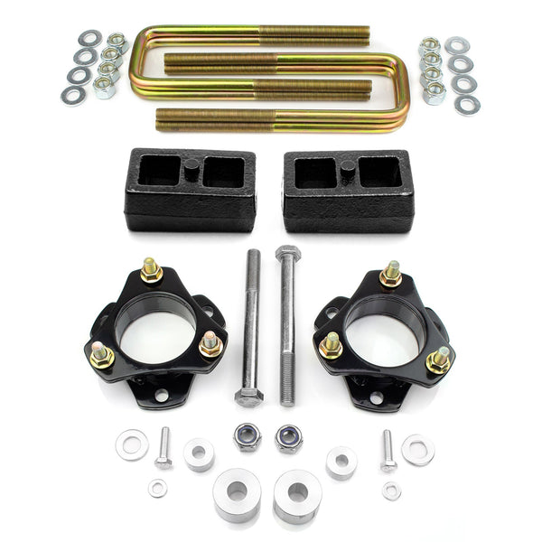 Toyota Tacoma 4X4 (2005–2023) — 3 in. Front / 1 in. Rear Leveling Lift Kit with Diff Drop, Spacers & Blocks