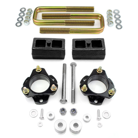 Toyota Tacoma 4X4 (2005–2023) — 3 in. Front / 1 in. Rear Leveling Lift Kit with Diff Drop, Spacers & Blocks-Suspension Lift Kits-Supreme Suspensions®-Supreme Suspensions®