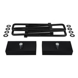 1995-1999 Chevy Tahoe Rear Suspension Lift Kit Blocks & U Bolts 4WD