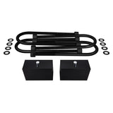 2000-2013 GMC Yukon XL 2500 Rear Suspension Lift Kit Blocks & U Bolts 2WD 4WD Non-Overload
