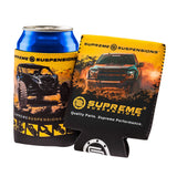 Supreme Suspensions® 3 mm wasserdichter Koozie-Kaltgetränkehalter aus Neopren – 4 Stück