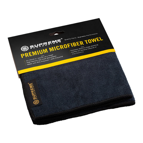 Supreme Suspensions® Premium Microfiber Detailing Toalha Dupla Face 400GSM 16"x16"-Apparel-Supreme Suspensions®-Supreme Suspensions®