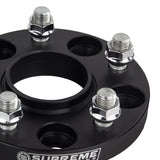 5x120 Hub Centric Wheel Spacers for Cadillac CTS/XTS + Valve Caps