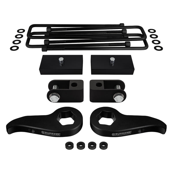 2011–2019 Chevy Silverado 2500HD, vollgefederter Höherlegungssatz und Stoßdämpferverlängerungen, Allradantrieb, 4x4