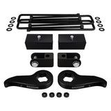 2011–2019 Chevy Silverado 2500HD, vollgefederter Höherlegungssatz und Stoßdämpferverlängerungen, Allradantrieb, 4x4