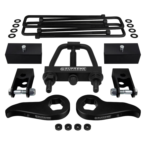 2011-2019 GMC Sierra 2500HD Full Suspension Lift Kit & Install Tool & Shock Extenders 4WD 4x4