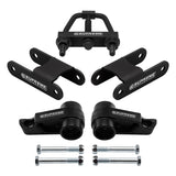 2006-2010 Hummer H3 1-3" Adjustable Front + 2" Rear Full Suspension Lift Kit & Install Tool 4WD 4x4