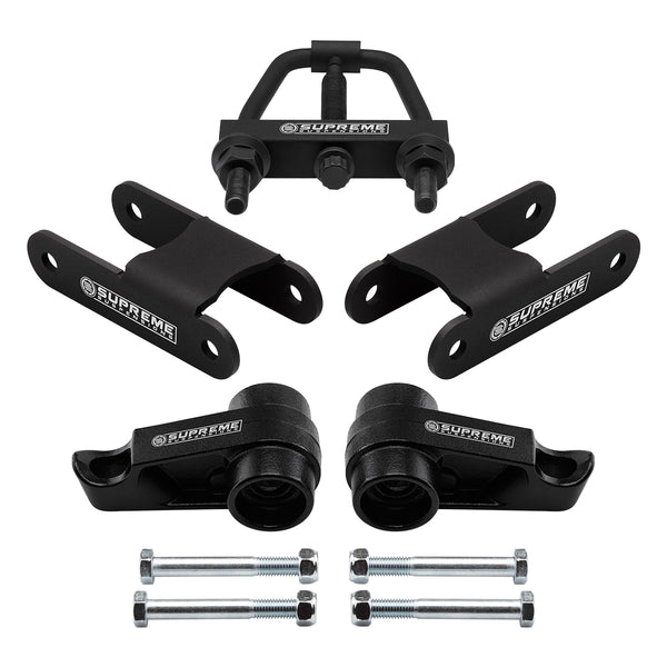 2004-2012 GMC Canyon 1-3" Front 2" Rear Full Suspension Lift Kit & Install Tool 2WD 4WD