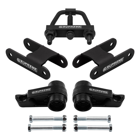2004-2012 GMC Canyon 1-3" Front 2" Rear Full Suspension Lift Kit & Install Tool 2WD 4WD-Suspension Lift Kits-Supreme Suspensions®-Supreme Suspensions®