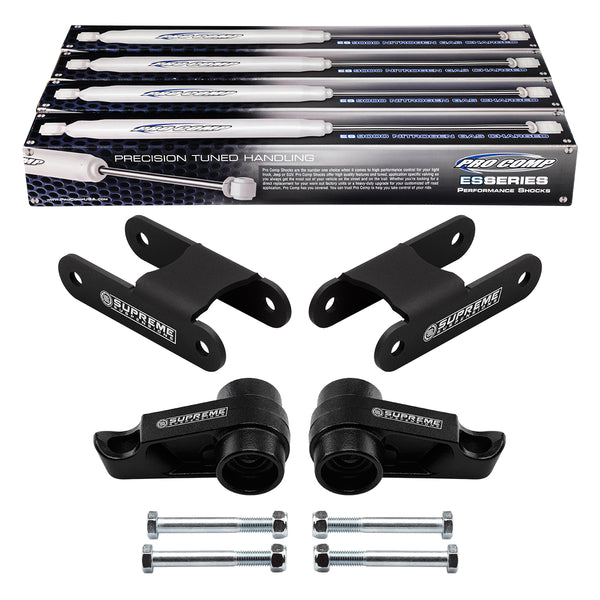 2004-2012 Chevy Colorado Full Suspension Lift Kit & Extended Length Pro Comp Shocks 4WD 4x4