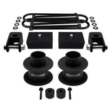 2005-2022 Ford F350 Super Duty Full Suspension Lift Kit with Front Shock Extenders & Bump Stop Drop Spacers 4WD