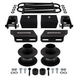 2008-2022 Ford F250 Super Duty Full Suspension Lift Kit, Front Shock Extenders, Sway Bar & Bump Stop Drop Kits 4WD