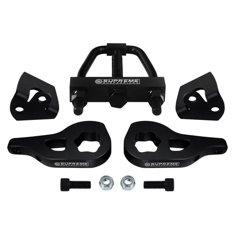 2002-2005 Dodge Ram 1500 Adjustable 1-3" Front Suspension Lift Kit & Shock Extenders & Install Tool 4WD 4x4-Suspension Lift Kits-Supreme Suspensions®-Supreme Suspensions®