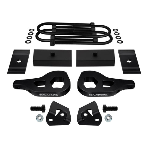 2002-2005 Dodge Ram 1500 4WD 4x4 Full Suspension Lift Kit & Shims + Shock Extenders-Suspension Lift Kits-Supreme Suspensions®-1" - 3"-1"-Supreme Suspensions®