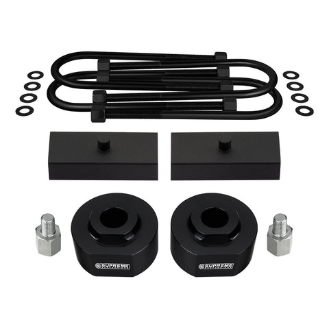 1981-1996 Ford F150 Full Suspension Lift Kit 2WD 4WD-Suspension Lift Kits-Supreme Suspensions®-4WD-2"-1"-Supreme Suspensions®