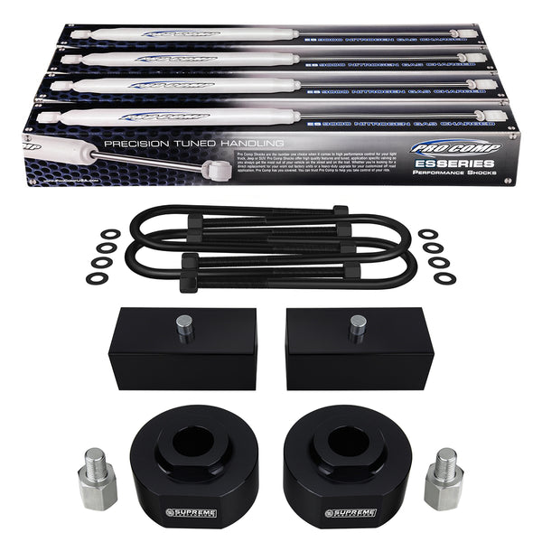 kit de levage à suspension complète Ford Explorer 1991-1994 et amortisseurs Pro Comp de longueur étendue