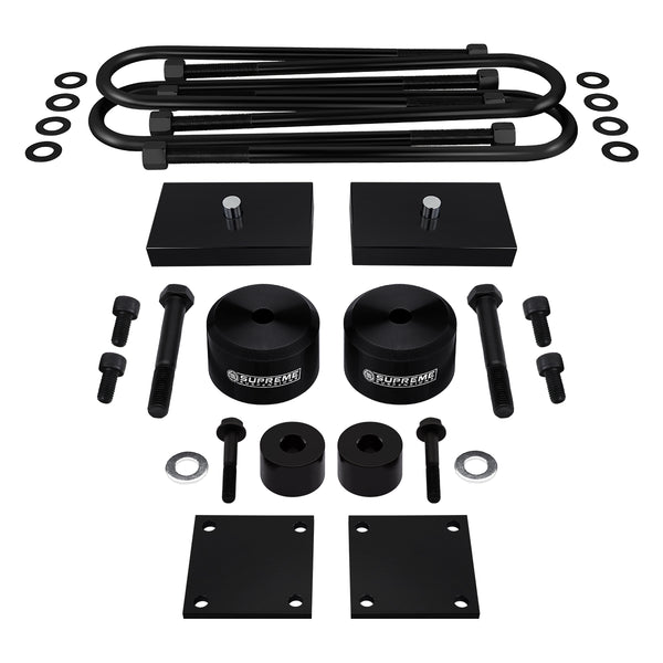 2005-2016 Ford F250 Super Duty Full Suspension Lift Kit, Brake Line Relocation Brackets & Bump Stop Spacers 4WD 4x4
