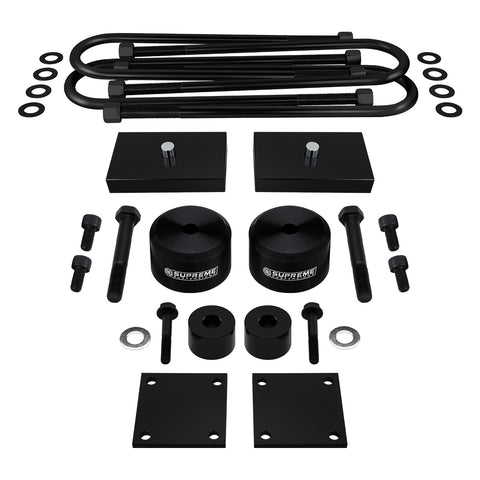 2005-2016 Ford F250 Super Duty Full Suspension Lift Kit, Brake Line Relocation Brackets & Bump Stop Spacers 4WD 4x4-Suspension Lift Kits-Supreme Suspensions®-1.5"-1"-Supreme Suspensions®