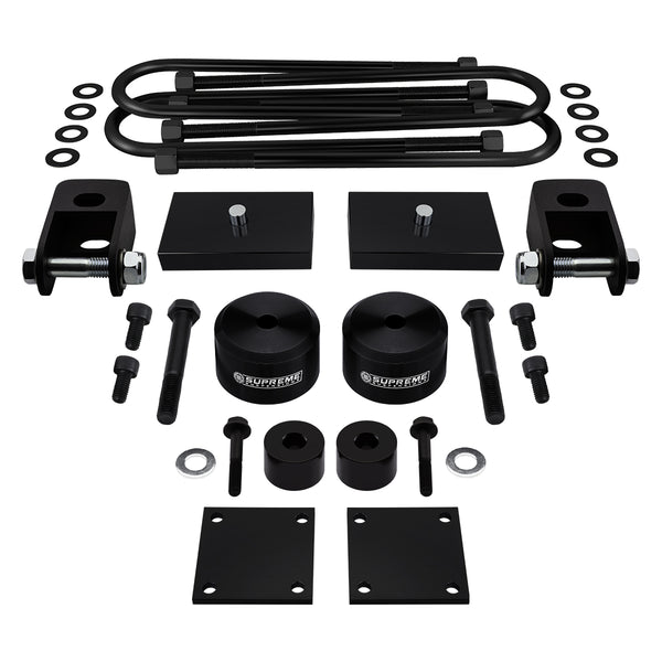 2005-2016 مجموعة رفع التعليق الكامل Ford F350 Super Duty ، مجموعات نقل خط الفرامل وإيقاف الصدمات وممددات الصدمات الأمامية 4WD 4x4