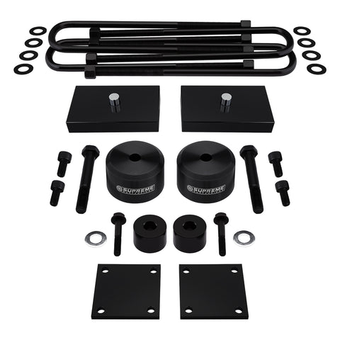 2017 - 2023 Ford F250 Super Duty Full Suspension Lift Kit with Brake Line and Bump Stop Relocation Kits 4WD 4x4-Suspension Lift Kits-Supreme Suspensions®-2" Lift-1" Lift-Supreme Suspensions®