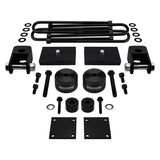 2017 - 2023 Ford F350 Super Duty Full Suspension Lift Kit with Front Shock Extenders, Brake Line and Bump Stop Relocation Kits 4WD 4x4