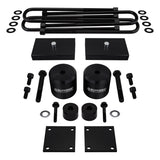 2017 - 2023 Ford F350 Super Duty Full Suspension Lift Kit with Brake Line and Bump Stop Relocation Kits 4WD 4x4