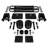 kit de levage à suspension complète Super Duty Ford F350 Super Duty 2017-2023 avec rallonges d'amortisseur avant, conduite de frein et kits de relocalisation de butée de choc 4WD 4x4