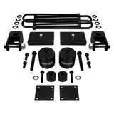 2017 - 2023 Ford F350 Super Duty Full Suspension Lift Kit with Front Shock Extenders, Brake Line and Bump Stop Relocation Kits 4WD 4x4