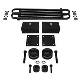 2017 - 2023 Ford F250 Super Duty 4WD Full Suspension Lift Kit - NEW Design Forged Flat-Top U-Bolts