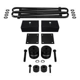 2017 - 2023 Ford F250 Super Duty 4WD Full Suspension Lift Kit - NEW Design Forged Flat-Top U-Bolts