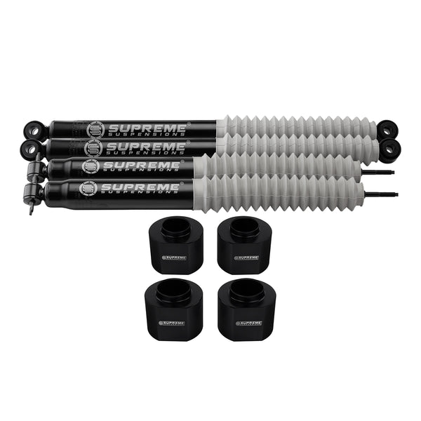 1993-1998 Jeep Grand Cherokee ZJ Full Suspension Lift Kit with MAX Performance Shock Absorbers 2WD 4WD