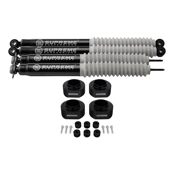 kit de elevação de suspensão completa Jeep Wrangler TJ 1997-2002 com kit de queda de caixa de transferência e amortecedores de desempenho máximo 4WD