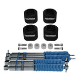 1997-2006 Jeep wrangler tj kit de suspensão total, caixa de transferência e amortecedores bilstein 2wd 4wd