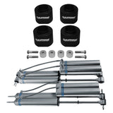 1997-2006 Jeep wrangler tj kit de suspensão total, caixa de transferência e amortecedores bilstein 2wd 4wd