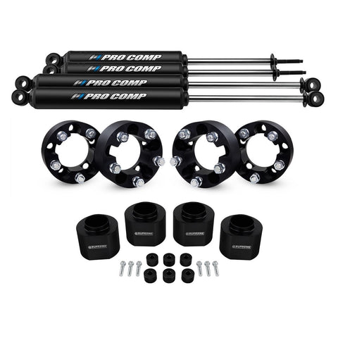1997-2006 Jeep Wrangler TJ Full Suspension Lift Kit مع فواصل للعجلات ، Diff Drop Kit & Pro Comp PRO-X Twin Tube Shocks 4WD-Suspension Lift Kits-Pro Comp and Supreme Suspensions® - Supreme Suspension®