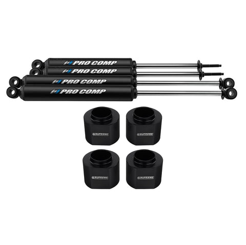 1993-1998 Jeep Grand Cherokee ZJ Full Suspension Lift Kit med Pro Comp PRO-X Twin Tube Shocks 2WD 4WD-Suspension Lift Kits-Pro Comp och Supreme Suspensions-Supreme Suspensions®