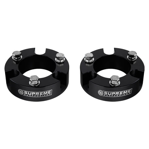 1999-2006 Toyota Tundra Front Suspension Lift Kit 2WD 4WD-Suspension Lift Kits-Supreme Suspensions®-2"-Black-Supreme Suspensions®