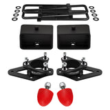 2005-2023 Nissan Frontier Suspension Lift Kit with Flat Top U-Bolts and Polyurethane UCA Bump Stops 4x2 4x4