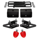 2009-2012 Suzuki Equator Lift Kit with Flat Top U-Bolts and Polyurethane UCA Bump Stops 4x2 4x4